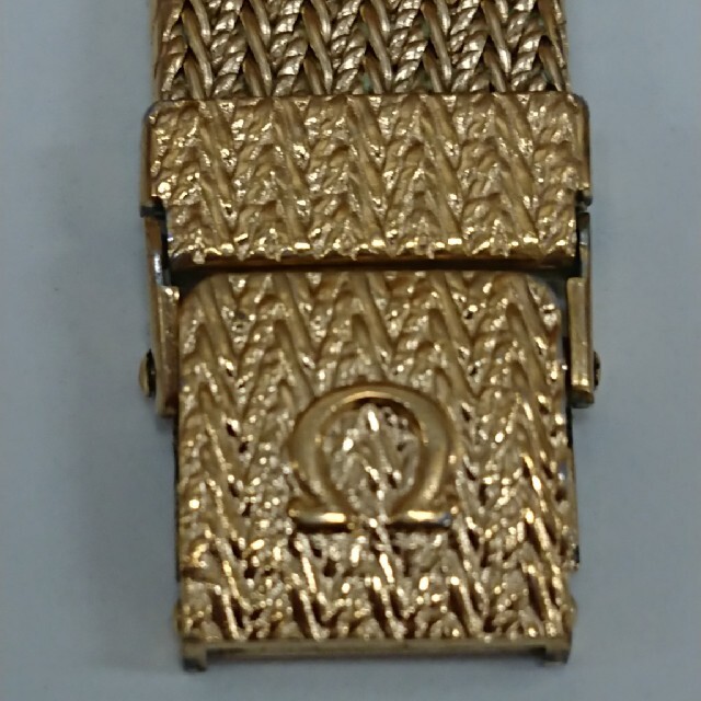 OMEGA(オメガ)のOMEGA オメガ デビル ラウンド 時計 不動 クォーツ ゴールド レディースのファッション小物(腕時計)の商品写真