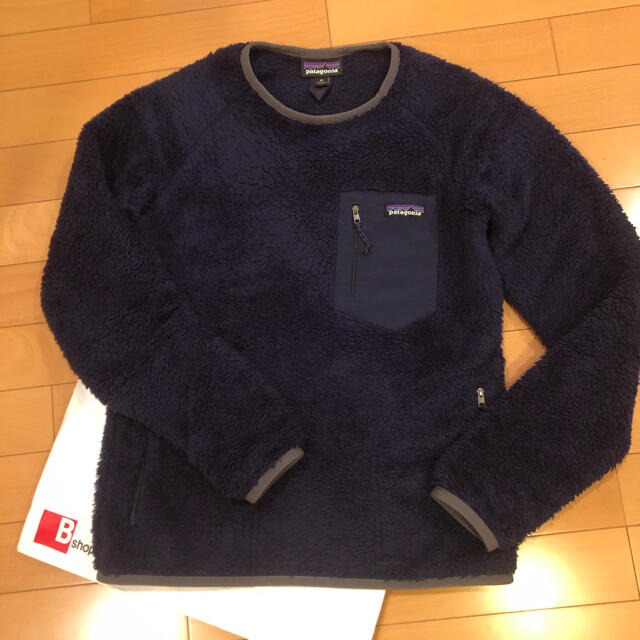 patagonia(パタゴニア)のパタゴニア  ロスガトスクルー　XS ネイビー メンズのトップス(その他)の商品写真