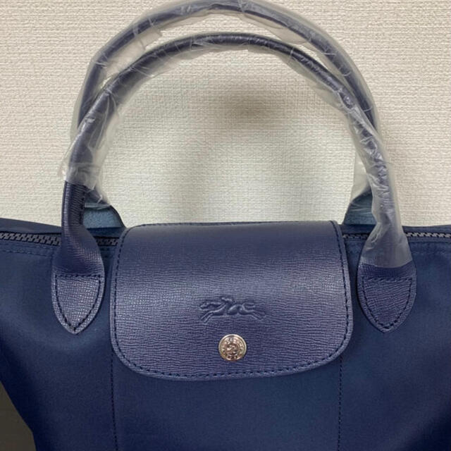 LONGCHAMP(ロンシャン)のロンシャン ル プリアージュ ネオ ハンドバッグ 2way ネイビー レディースのバッグ(ハンドバッグ)の商品写真