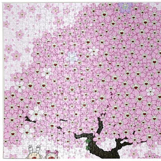 村上隆 ジグゾーパズル 桜とカイカイとキキ