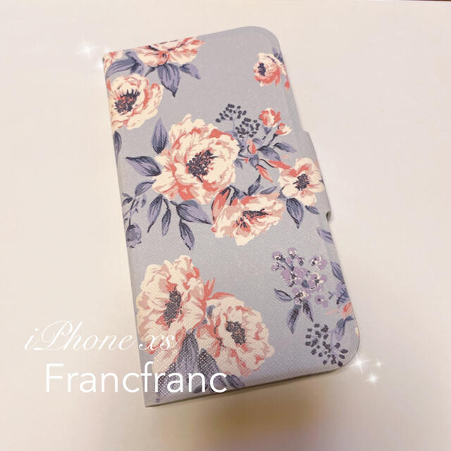 Francfranc(フランフラン)のフランフラン　iPhone xsケース スマホ/家電/カメラのスマホアクセサリー(iPhoneケース)の商品写真