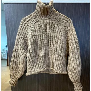 エイチアンドエム(H&M)の(値下げしました)H&M チャンキーニット　ハイネック(ニット/セーター)