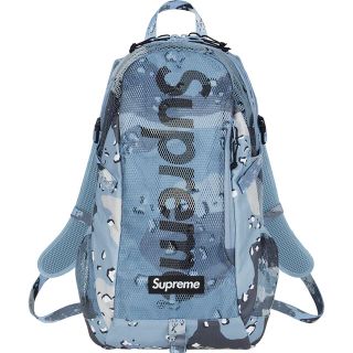 シュプリーム(Supreme)のシュプリーム Supreme リュック ブルーカモ ボックスロゴ 2020SS(バッグパック/リュック)