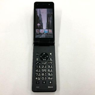 パナソニック(Panasonic)のdocomo P-01F ブラック(携帯電話本体)