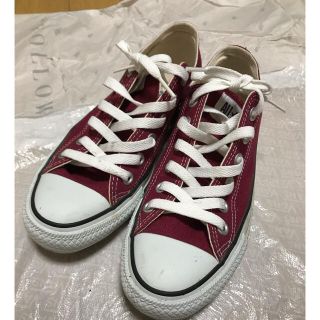 コンバース(CONVERSE)のコンバース  converse ローカット　スニーカー　24.0センチ(スニーカー)