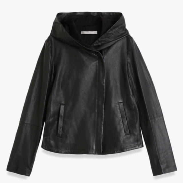 theory luxe フーデットジャケット レザージャケット 今季 theory luxe フーデットジャケット レザージャケット 今季