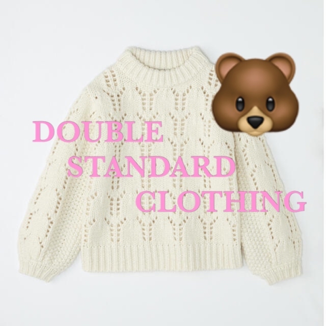 DOUBLE STANDARD CLOTHING(ダブルスタンダードクロージング)の大人気❣️DOUBLESTANDARDCLOTHING  ソブ　ニット　セーター レディースのトップス(ニット/セーター)の商品写真