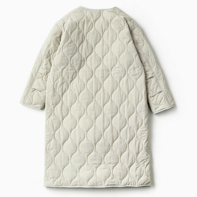 しまむら(シマムラ)のしまむら✳︎キルティングコート　プチプラのあや　M レディースのジャケット/アウター(ロングコート)の商品写真