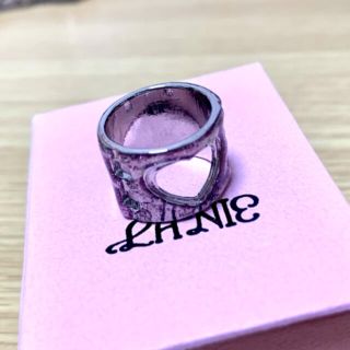 LANIE handcuffs RING SILVER PINK(リング(指輪))