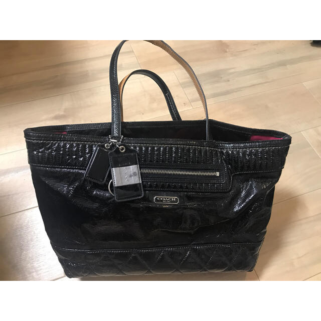 【極美品】COACH　コーチ　トートバッグ　ブラック