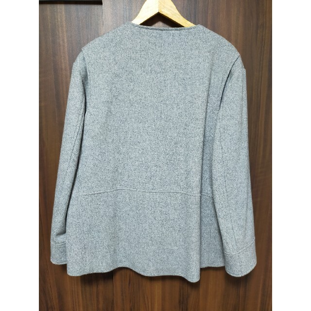 STUDIOUS(ステュディオス)の【CULLNI】No Collar Coat Gray 1 メンズのジャケット/アウター(ノーカラージャケット)の商品写真