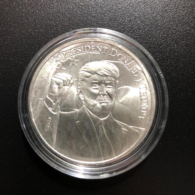 トランプ大統領 銀貨 1オンス 純銀 コイン アメリカ