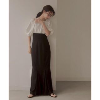 トゥデイフル(TODAYFUL)のlouren mermaid pleats skirt(ロングスカート)