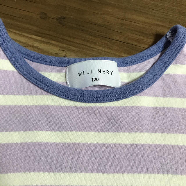 WILL MERY(ウィルメリー)の専用🌟will mery🌈ロンT 120 キッズ/ベビー/マタニティのキッズ服女の子用(90cm~)(Tシャツ/カットソー)の商品写真