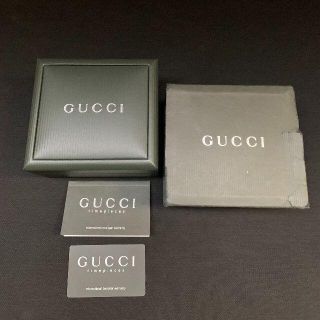 グッチ(Gucci)のGUCCI グッチ 腕時計 空箱 BOX ウォッチ チェーン予備 シリアル有り(腕時計)