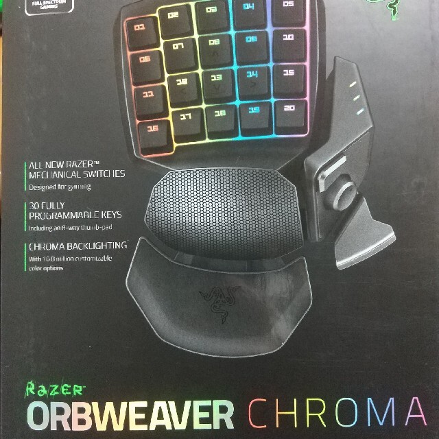 PC周辺機器Razer Orbweaver Chroma