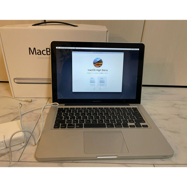 ノートPCジャンク【外観美品】Mac book pro 13インチ　増設済16GB