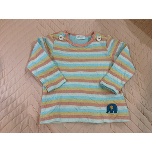 Combi mini(コンビミニ)のコンビミニ　ロンT キッズ/ベビー/マタニティのベビー服(~85cm)(Ｔシャツ)の商品写真