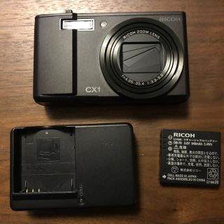 リコー(RICOH)の【中古】RICOH CX1(コンパクトデジタルカメラ)