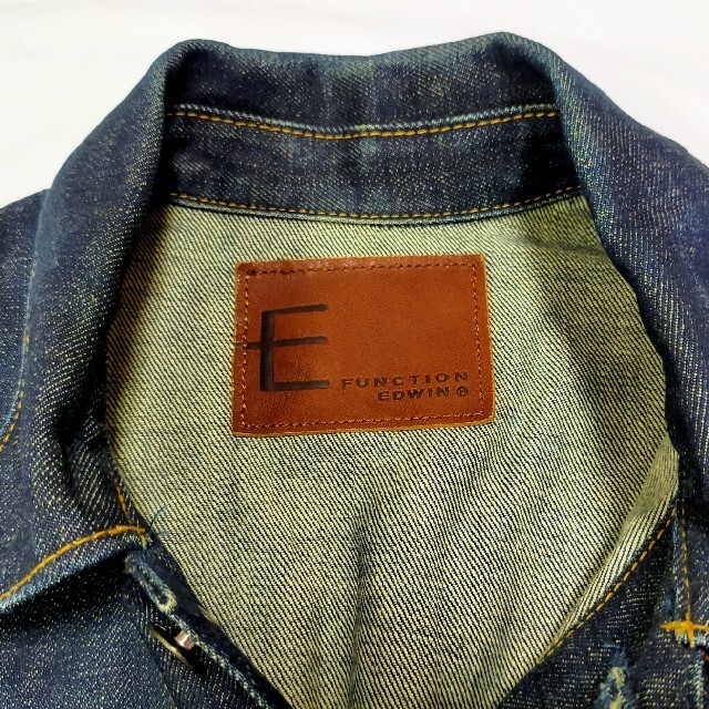 EDWIN(エドウィン)の早速値下☆着払限定☆激安☆EDWIN☆E2201-00☆Gジャン☆USED メンズのジャケット/アウター(Gジャン/デニムジャケット)の商品写真