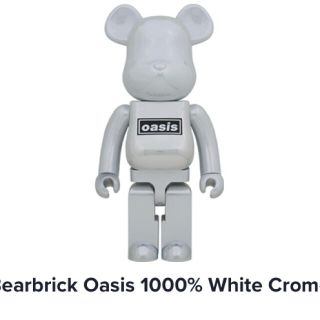 メディコムトイ(MEDICOM TOY)のOASIS × BE@RBRICK WHITE 1000% 新品未開封(その他)