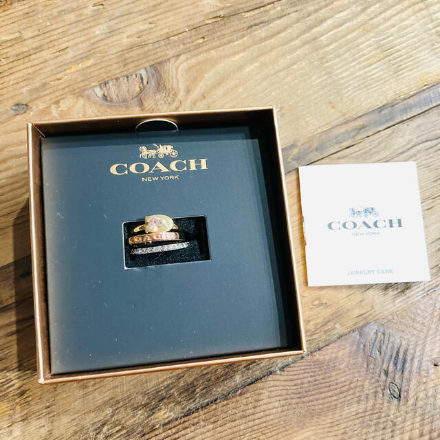 COACH(コーチ)のCOACH リング セット レディースのアクセサリー(リング(指輪))の商品写真