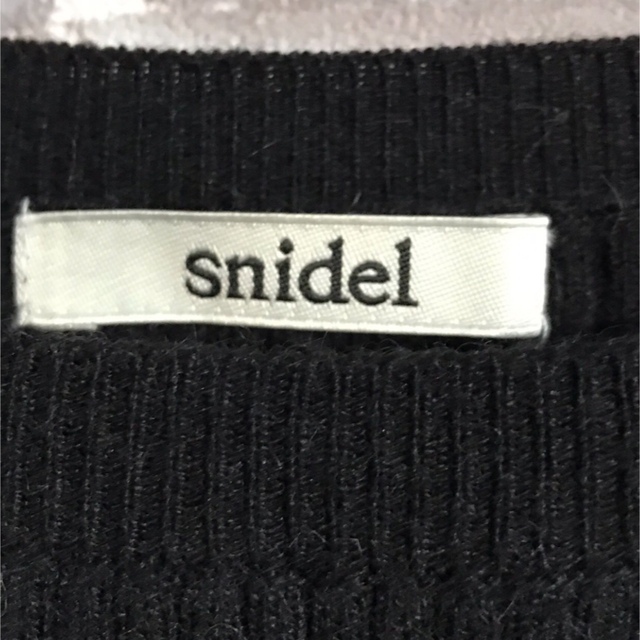 SNIDEL(スナイデル)のsnidel ニットワンピース レディースのワンピース(ひざ丈ワンピース)の商品写真