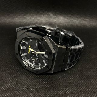 ジーショック(G-SHOCK)のGA-2110本体付き ステンレスベルトセット カシオーク カスタム Gショック(腕時計(アナログ))