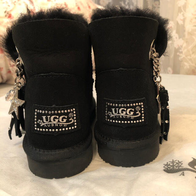 UGG ムートンブーツ　21センチ　黒