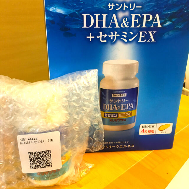 サントリー　DHA&EPA +セサミンEX 120粒