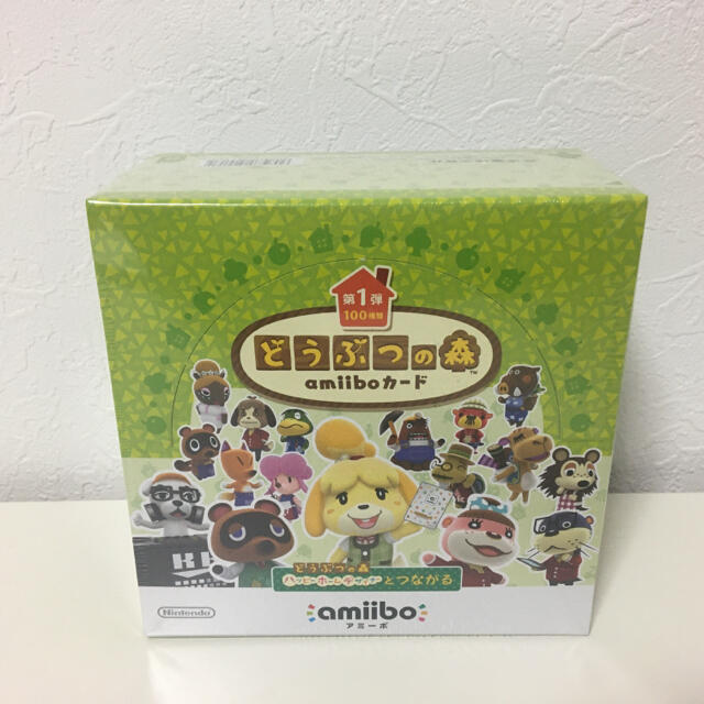 新作人気 - Switch Nintendo 50パック入り) (1BOX 第1弾 どうぶつの森 amiiboカード Box/デッキ/パック -  raffles.mn