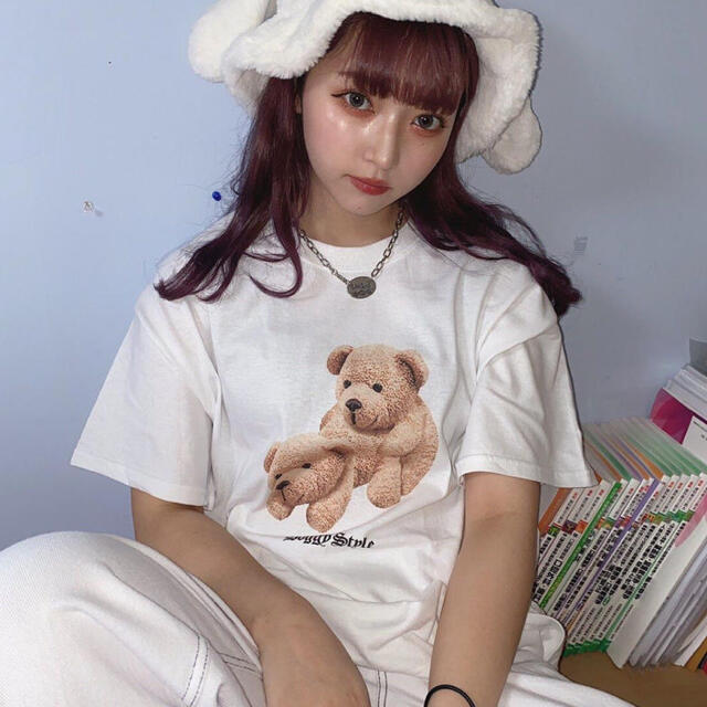 CNM なにも卑猥な意味はありませんTシャツ ホワイト