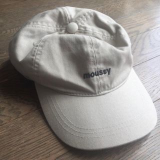 マウジー(moussy)のmoussy ベージュ キャップ(キャップ)