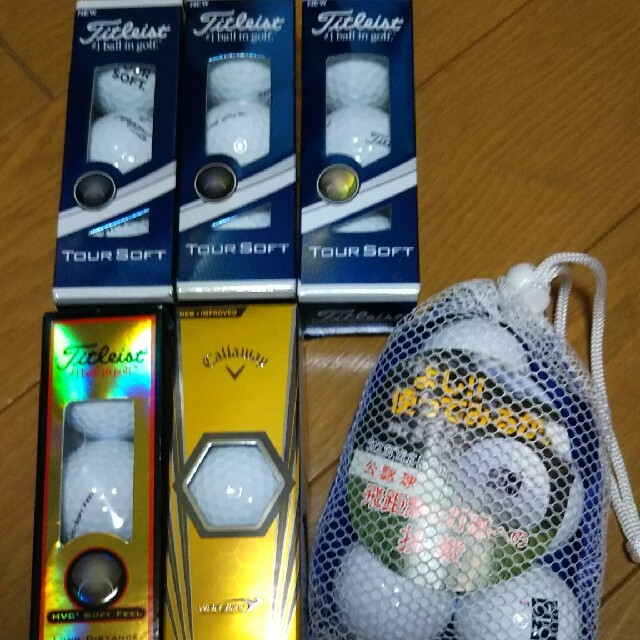 Titleist(タイトリスト)の新品タイトリスト、キャロウェイ、他ボール スポーツ/アウトドアのゴルフ(その他)の商品写真