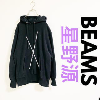 ビームス(BEAMS)の【入荷困難】BEAMS 星野源×オオクボリュウ Kiss hoodie(パーカー)