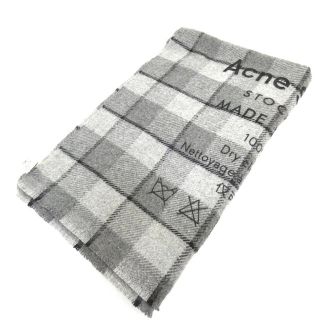 アクネ(ACNE)のACNE STUDIOS　ロゴプリント　アクネストゥディオズ(マフラー/ショール)