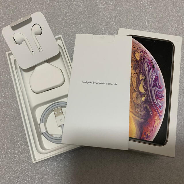 美品 iPhone XS 256GB Gold 香港版 SIMフリー カメラ無音