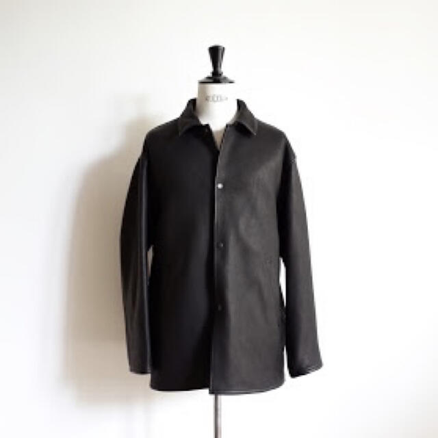 COMOLI - 【新品】comoli コモリ 17aw ディアスキンレザーコーチ COMOLI - 【新品】comoli コモリ 17aw ディアスキンレザーコーチ