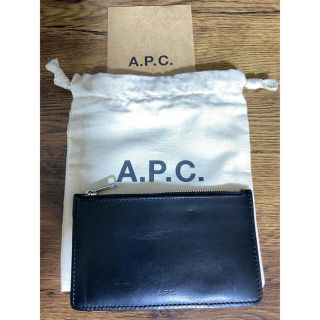 アーペーセー(A.P.C)のA.P.C. Walter カードホルダー ブラック(コインケース/小銭入れ)