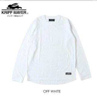 クリフメイヤー(KRIFF MAYER)のクリフメイヤー白ロンT(Tシャツ/カットソー(七分/長袖))