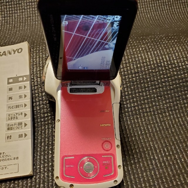 SANYO(サンヨー)のSANYO xacti wterproof ザクティ スマホ/家電/カメラのカメラ(ビデオカメラ)の商品写真