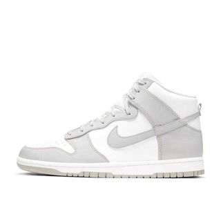 ナイキ(NIKE)のNIKE DUNK HIGH RETEO "VAST GREY"(スニーカー)