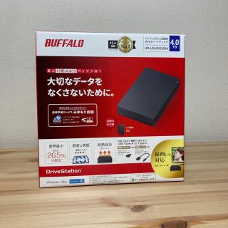 バッファロー(Buffalo)の外付けHDD 4TB Buffalo(PC周辺機器)