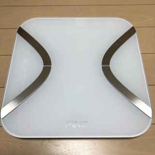 新品、未使用 FiNCオリジナル体組成計  1台(体重計/体脂肪計)