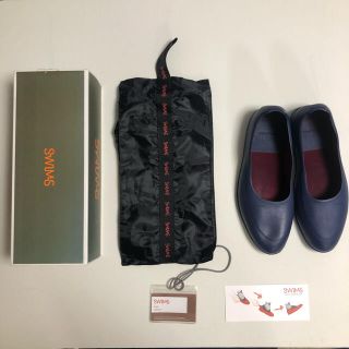 ジョンロブ(JOHN LOBB)の未使用 SWIMS 革靴用カバー 紺 ジョンロブ (ドレス/ビジネス)