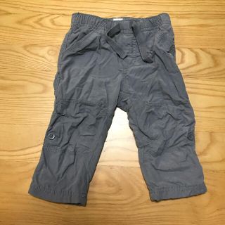 オールドネイビー(Old Navy)のOLD NAVY 暖パン　シャカパン　ズボン　グレー　size80(パンツ)