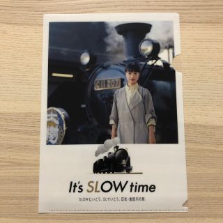 非売品■門脇麦　東武鉄道　SL大樹　クリアファイル(ノベルティグッズ)