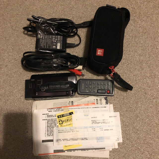 SONY HDR CX370V ボルドー ソニー ハンディ - 3