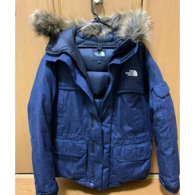 NORTH FACE ノースフェイス デニムマクマードパーカー L