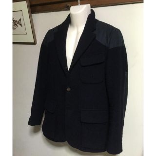 エンジニアードガーメンツ(Engineered Garments)のマロリージャケット ナイジェルケーボン navy harris tweed(テーラードジャケット)